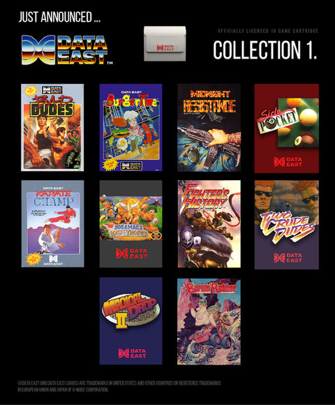 Data East Collection 1 - Evercade Cartridge