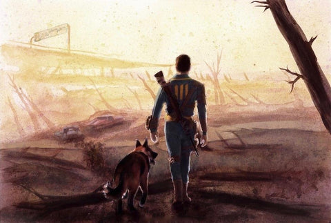 Fallout 4 (Wanderer) Art Print