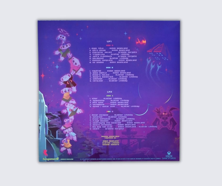 Jet Force Gemini Vinyl Soundtrack 2xLP