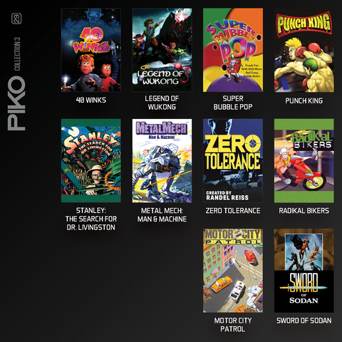 Piko Interactive 3 - Evercade Cartridge