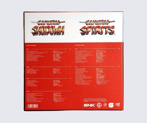 Samurai Shodown: The Definitive Soundtrack 3xLP