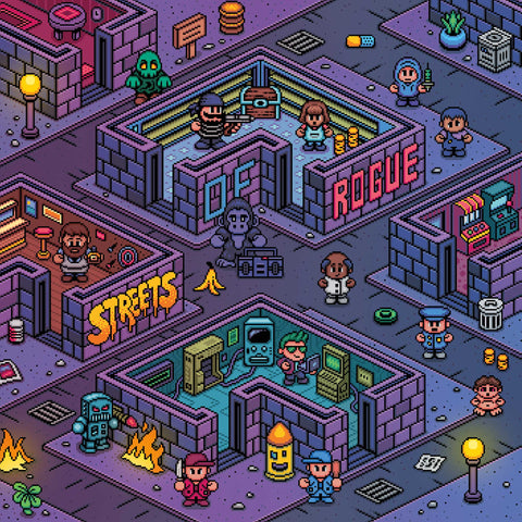 Streets of Rogue Vinyl Soundtrack LP