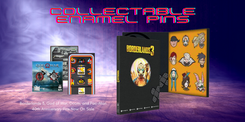 Enamel Pins - Brand New Collectables at PixelCrib