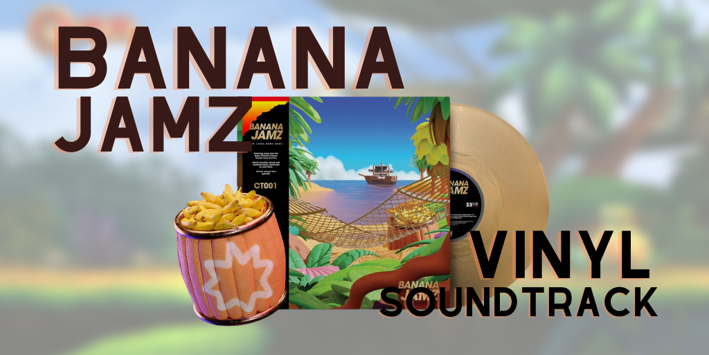 Banana Jamz Vinyl Record PixelCrib