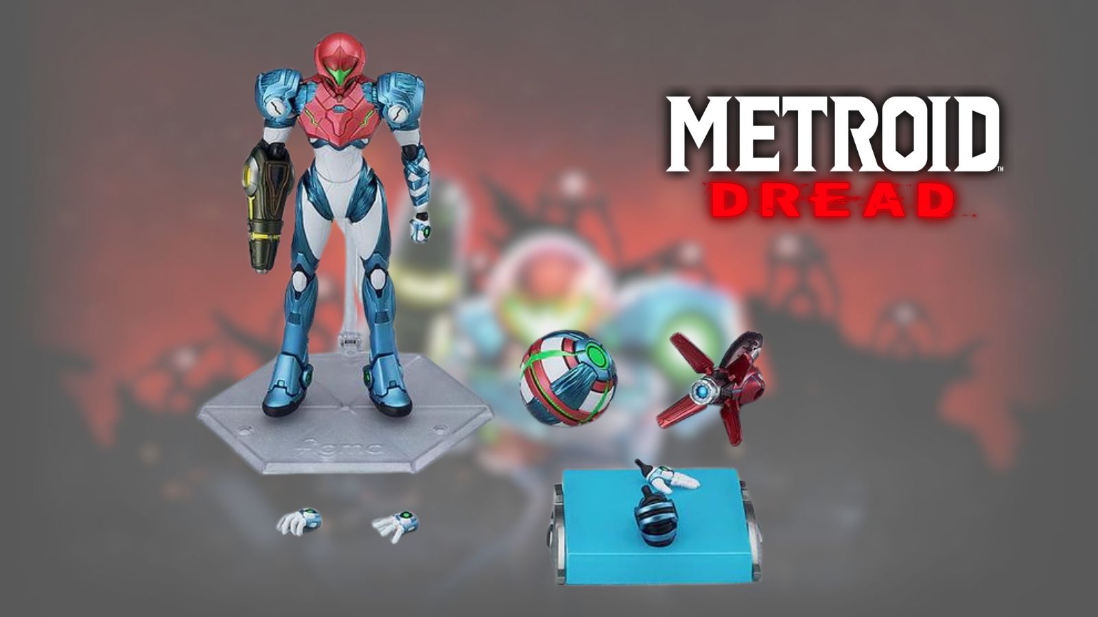 Metroid Dread Samus Aran Figurine