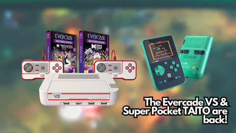 The Evercade VS & Super Pocket TAITO are back!