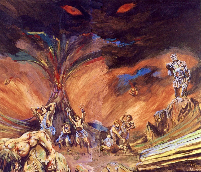 Actraiser artwork
