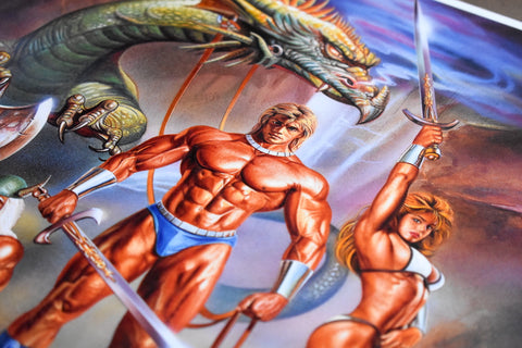 Golden Axe Artwork