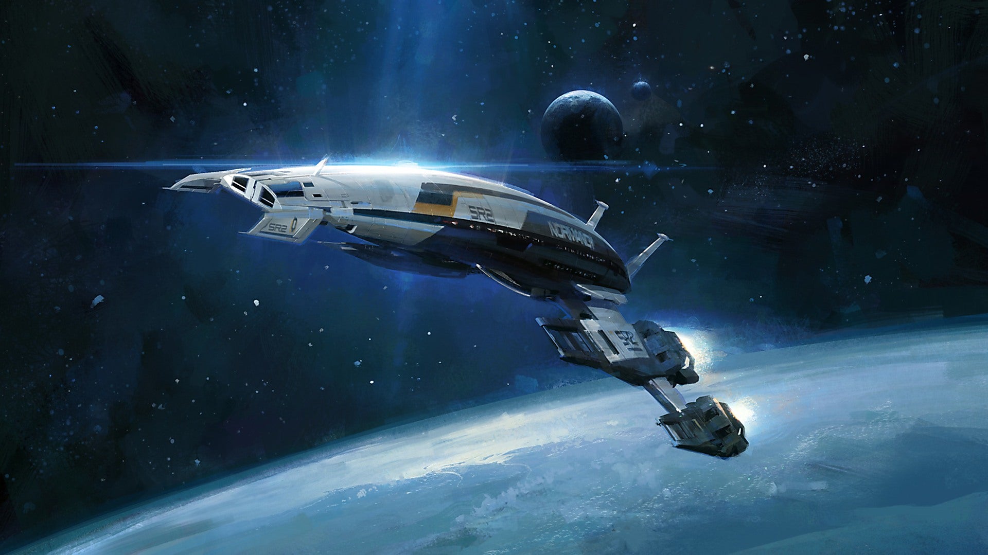 Mass Effect Normandy Artwork