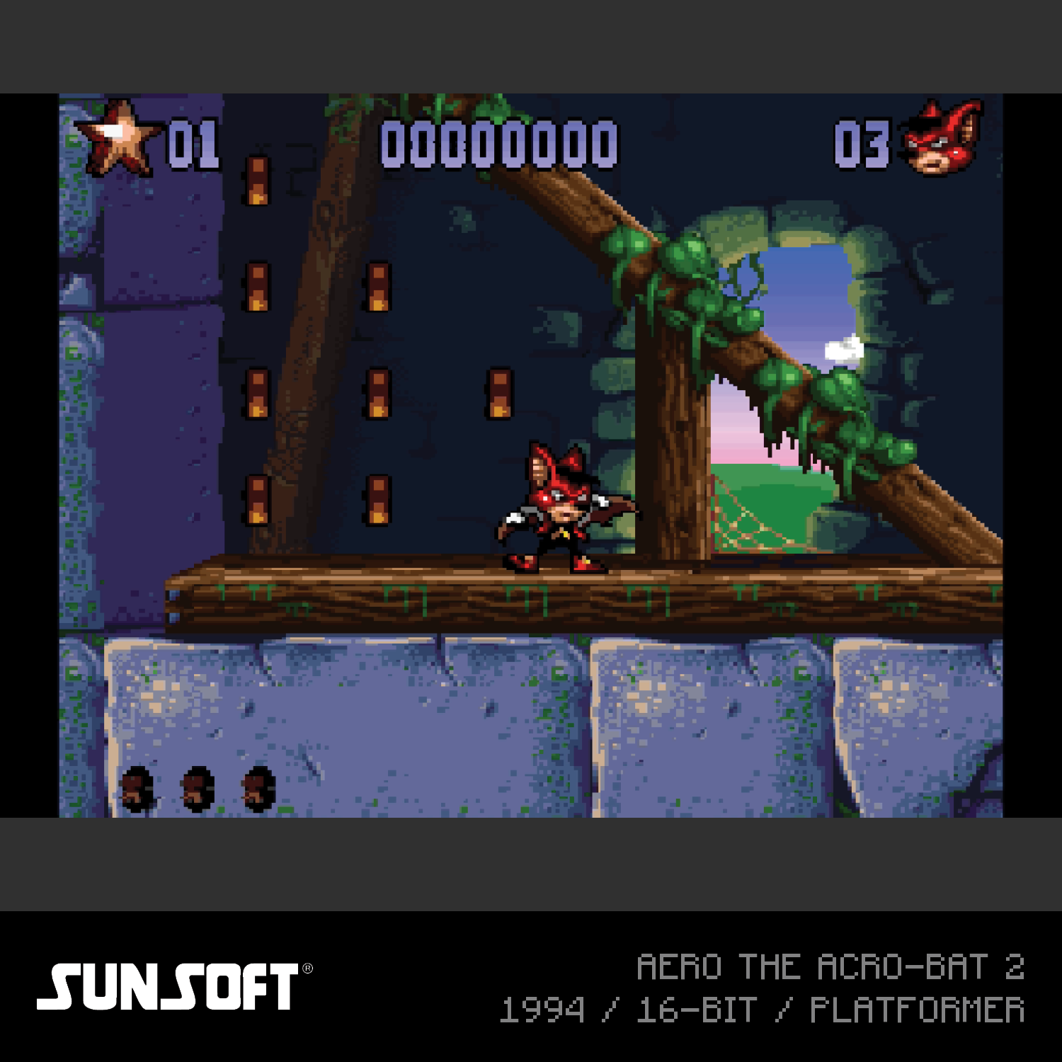 Sunsoft Collection 2 - Evercade Cartridge | Blaze Entertainment | PixelCrib