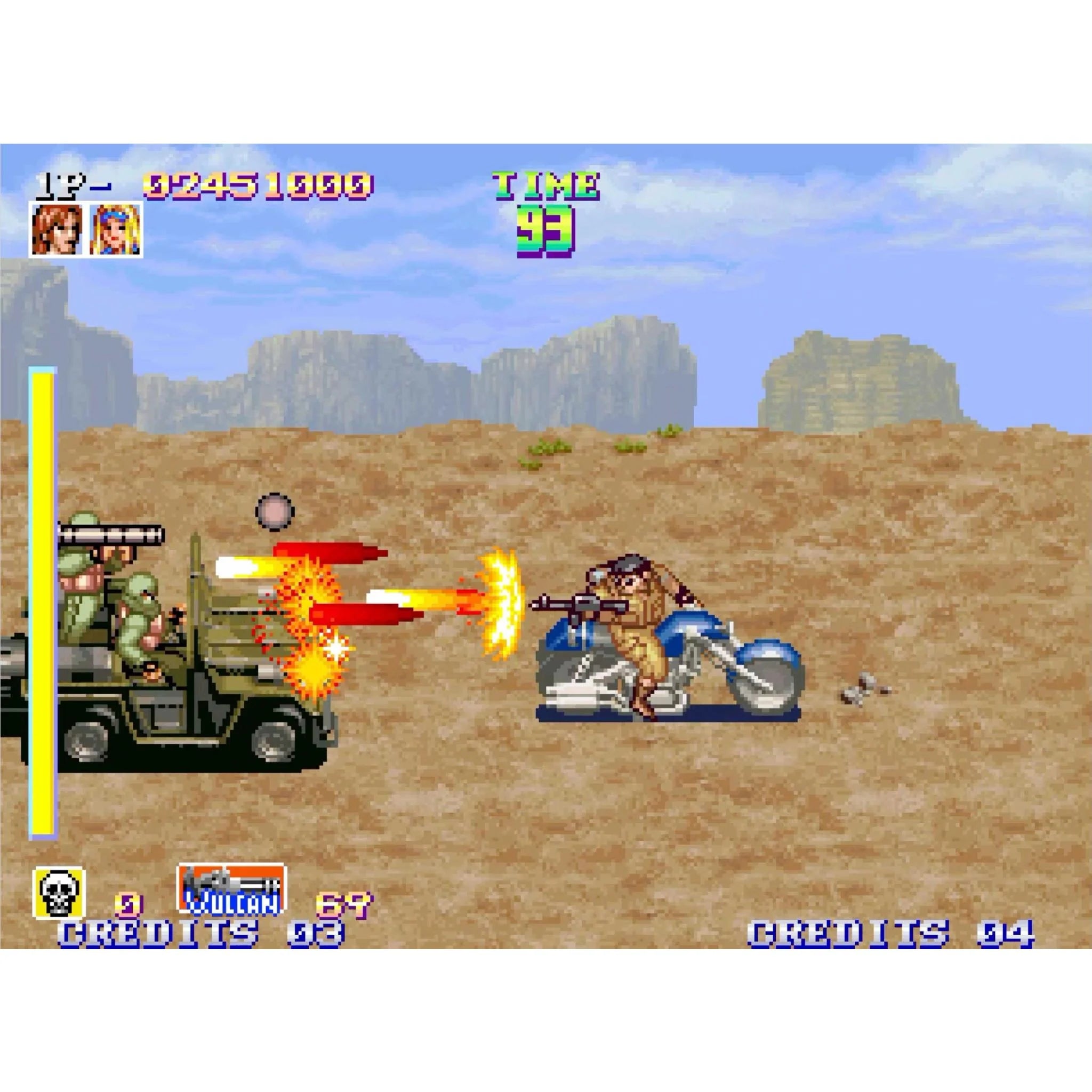 Shock Troopers NEO-GEO Cartridge