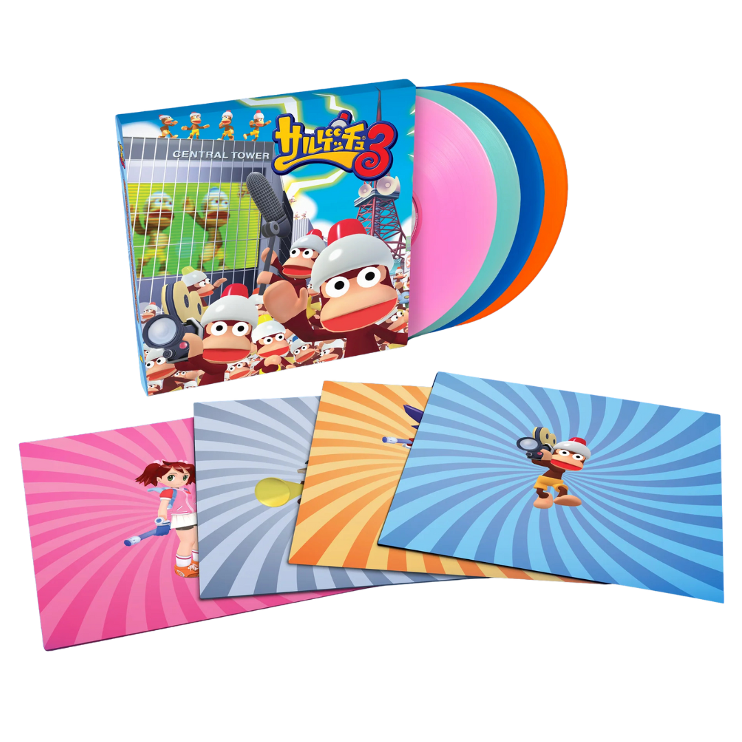 Ape Escape 3 Originape Soundtracks in a box 4xLP