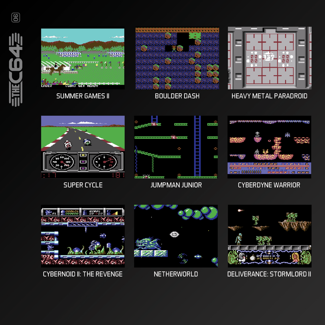 C64 Collection 3 Evercade Cartridge Blaze Entertainment PixelCrib