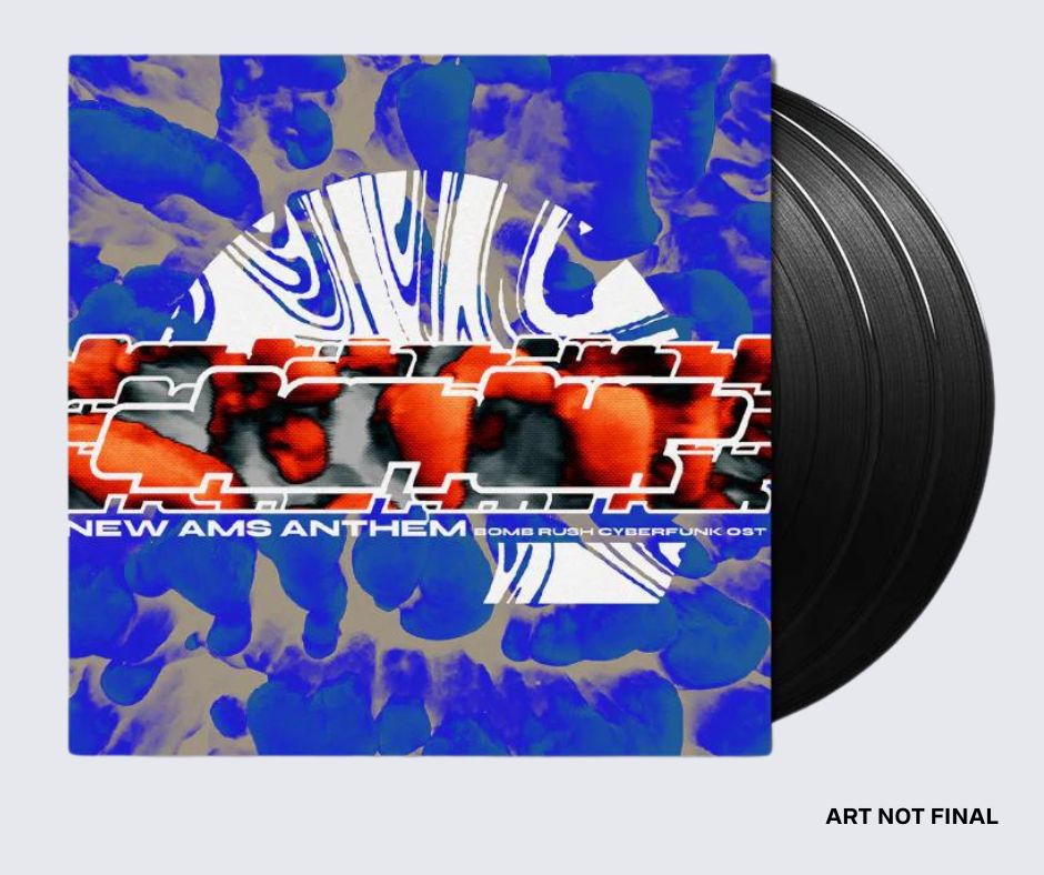 BOMB RUSH CYBERFUNK サウンドトラック レコード LP ゲーム Bomb Rush Cyberfunk 3xLP | iam8bit | PixelCrib