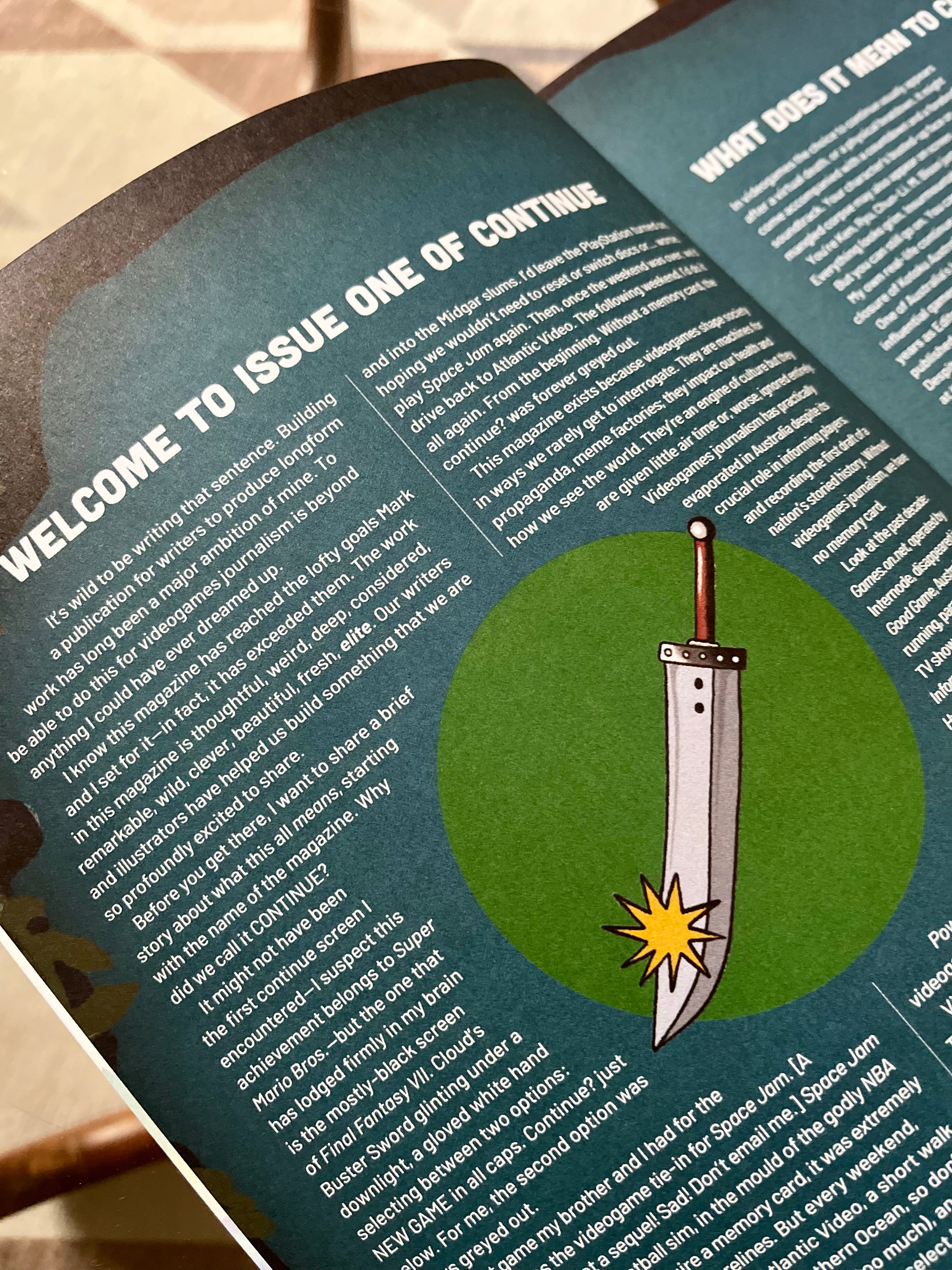 Continue Magazine: Issue 01