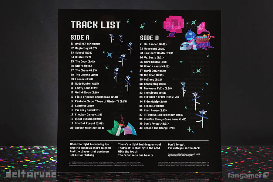 DELTARUNE Chapter 1 Vinyl Soundtrack