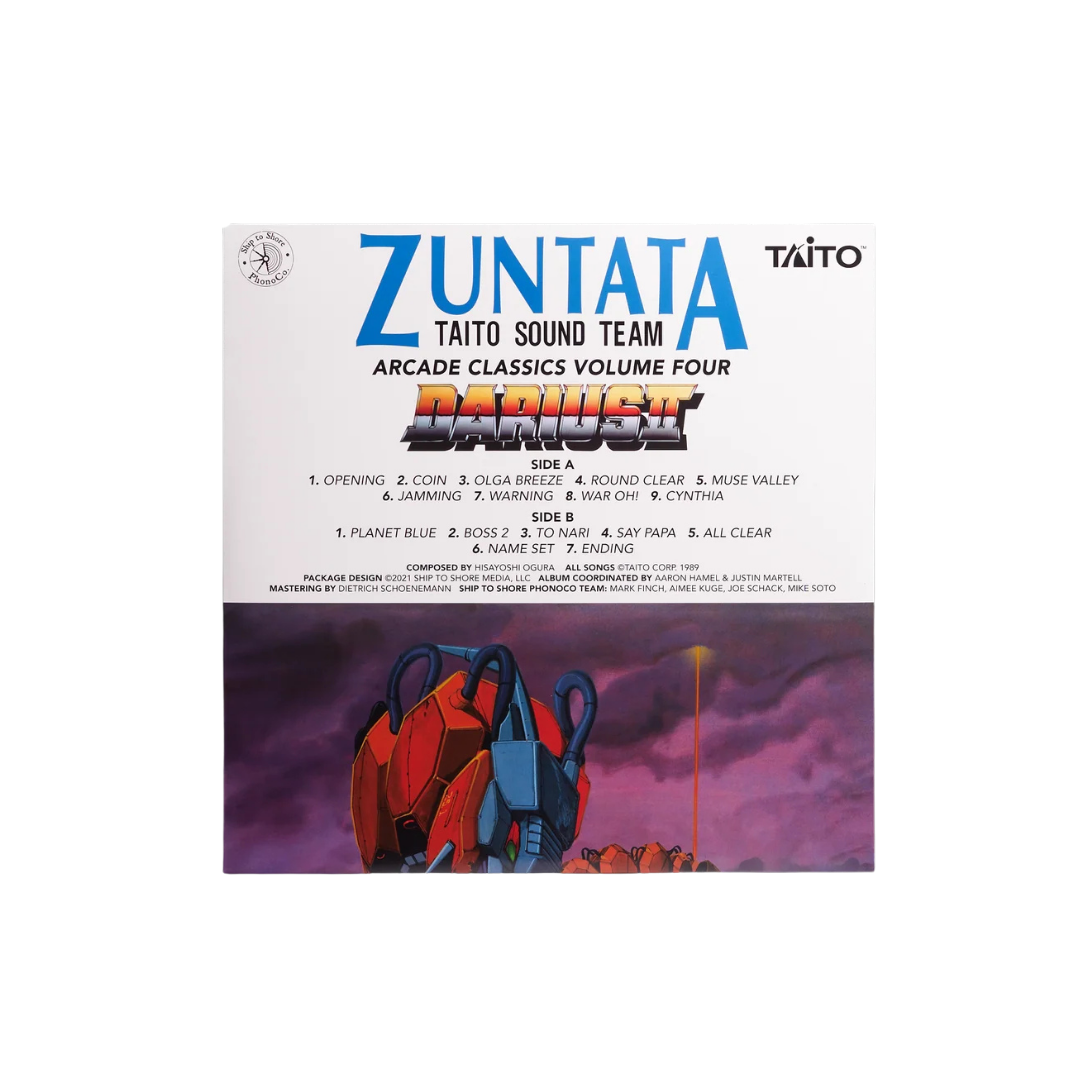 Darius II Original Video Game Soundtrack LP