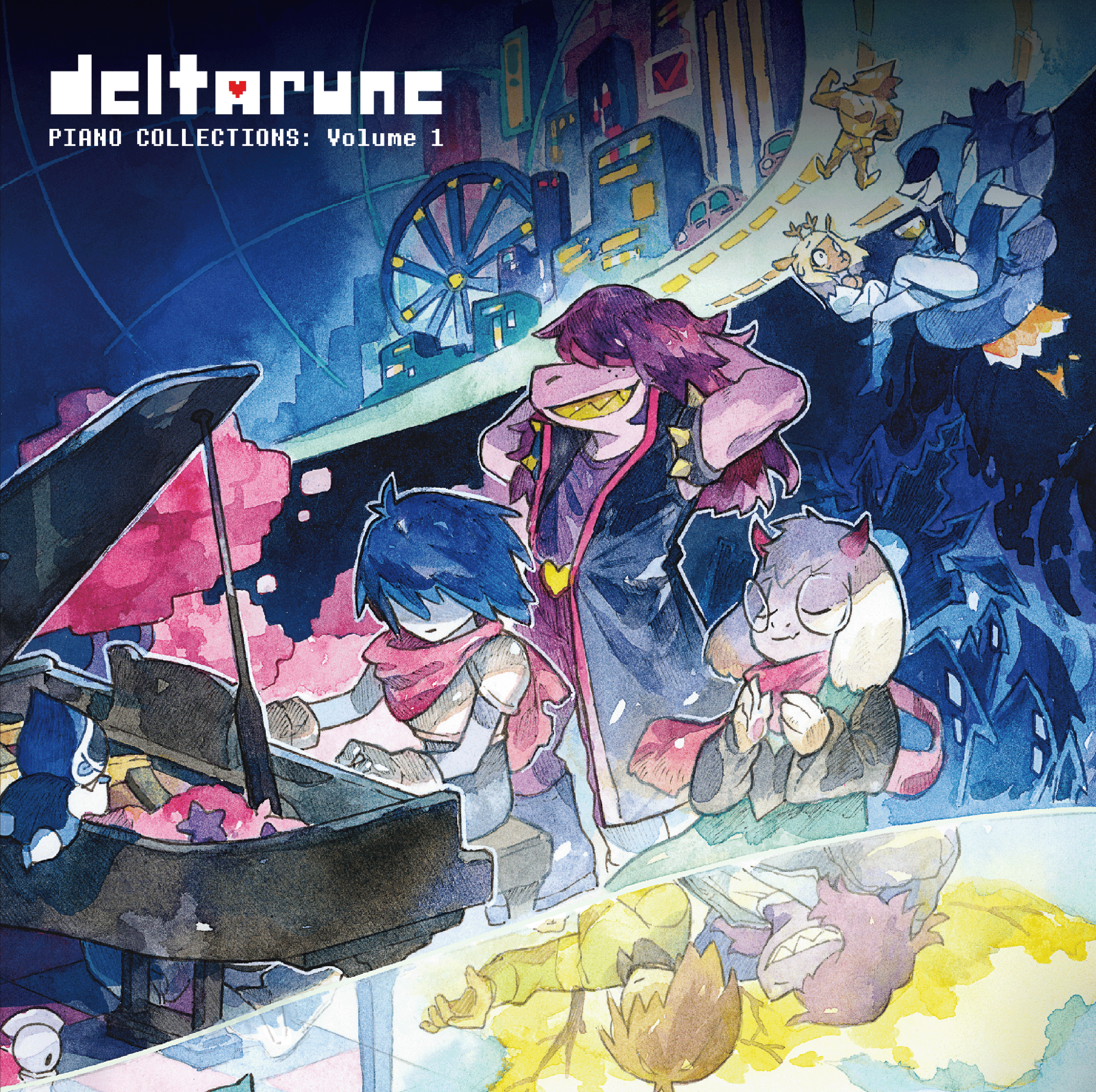 DELTARUNE Piano Collections, Volume 1 Vinyl 2xLP