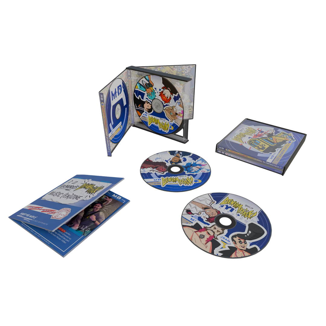 Denshattack! Game Soundtrack 4CD Set