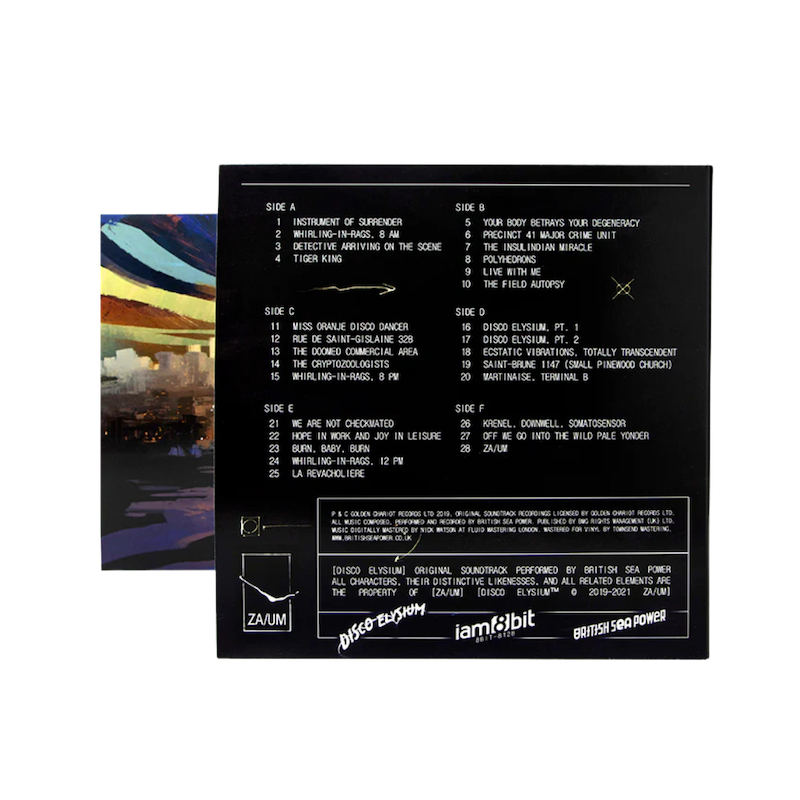 Disco Elysium 3xLP Vinyl Soundtrack