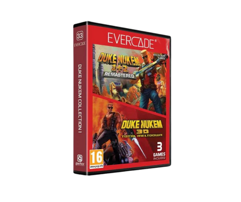 #33 Duke Nukem Collection 1 - Evercade Cartridge
