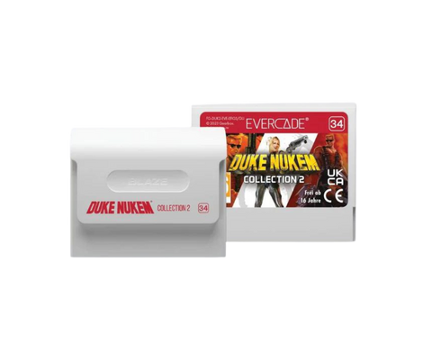 #34 Duke Nukem Collection 2 - Evercade Cartridge