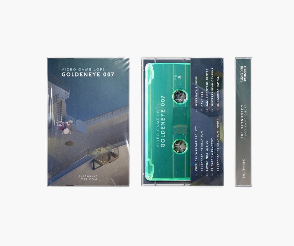 Video Game LoFi: GoldenEye 007 - pushpause (Cassette Tape)