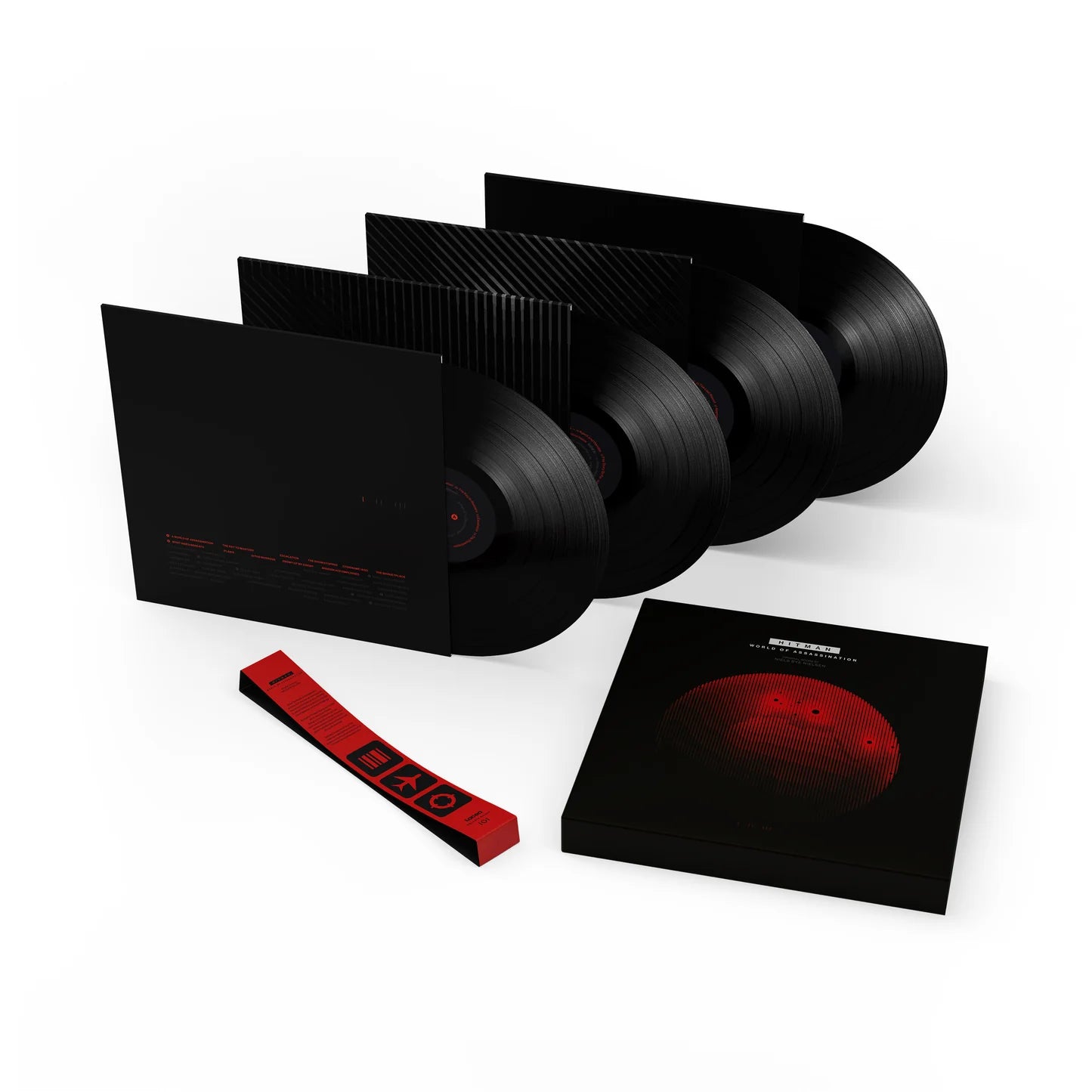 HITMAN World of Assassination Deluxe 4xLP Boxset