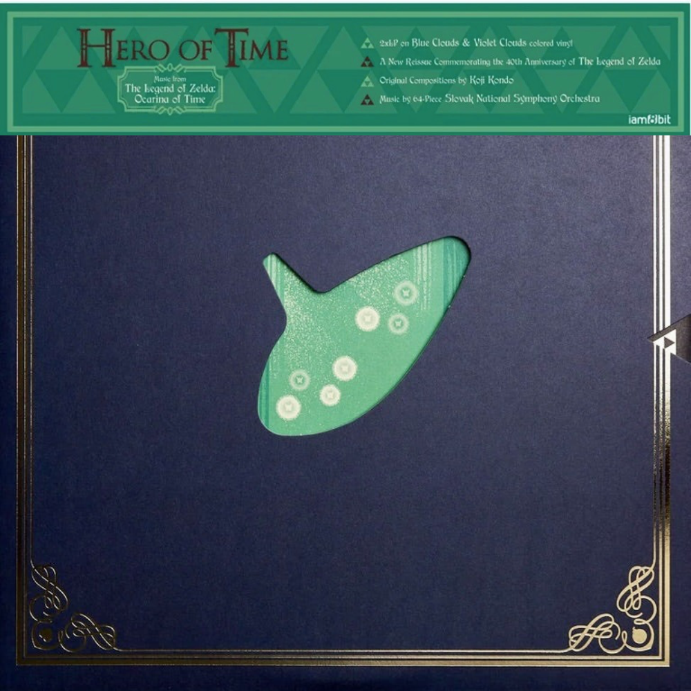 Hero of Time 2xLP Reissue (Music from the Legend of Zelda: Ocarina of Time) Anniversary Edition