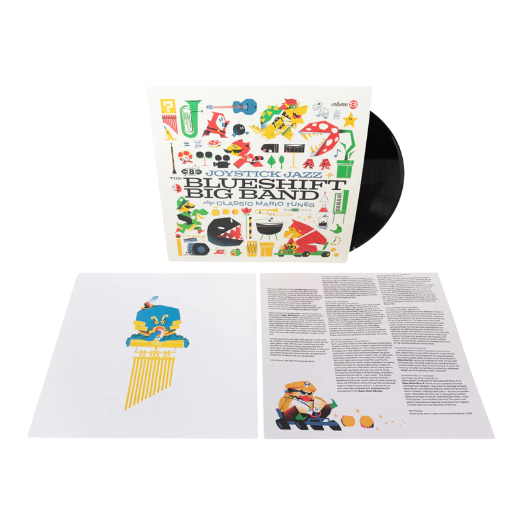 Joystick Jazz: The Blueshift Big Band Plays Classic Mario Tunes (Vol. 3) Vinyl Soundtrack