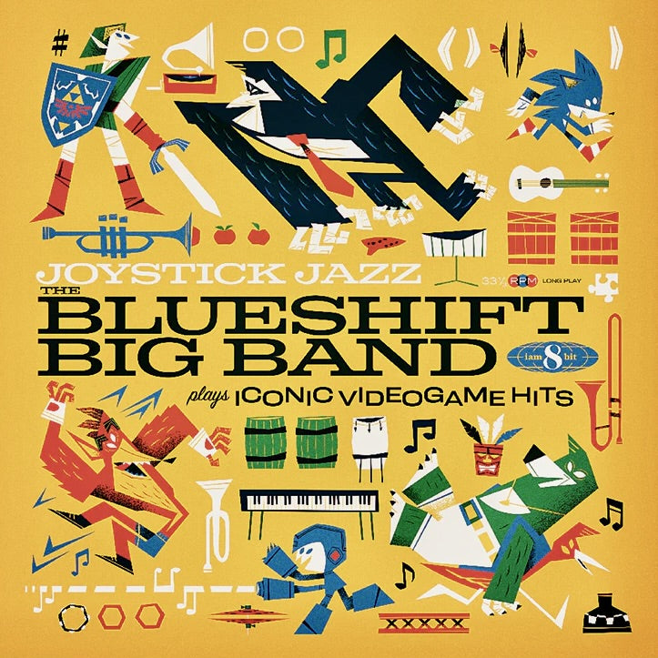 Joystick Jazz: The Blueshift Big Band Plays Iconic Video Game Hits Vinyl Soundtrack