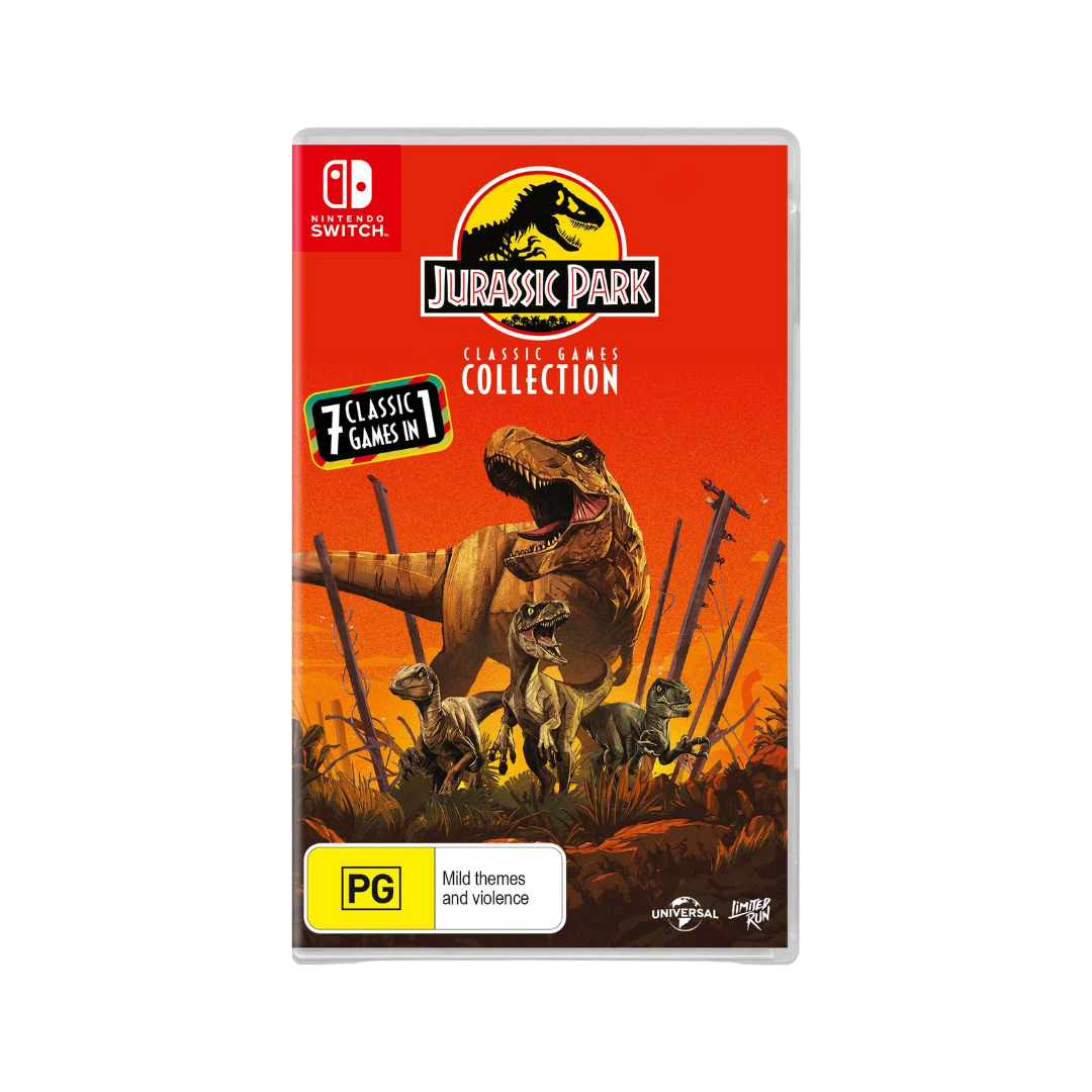 Jurassic Park Classic Games Collection Nintendo Switch