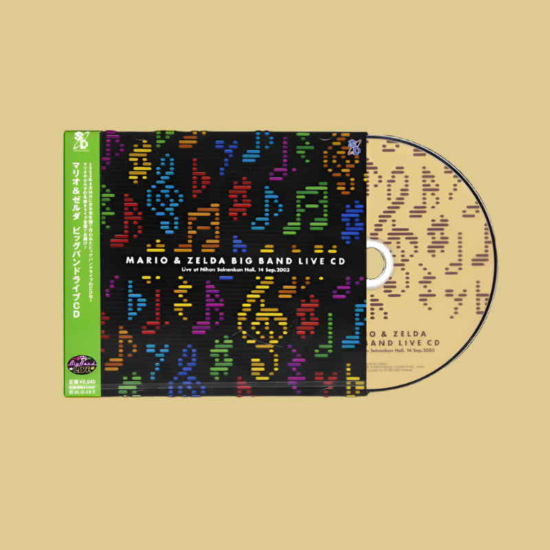 Mario & Zelda Big Band Live Original Soundtrack (Compact Disc)