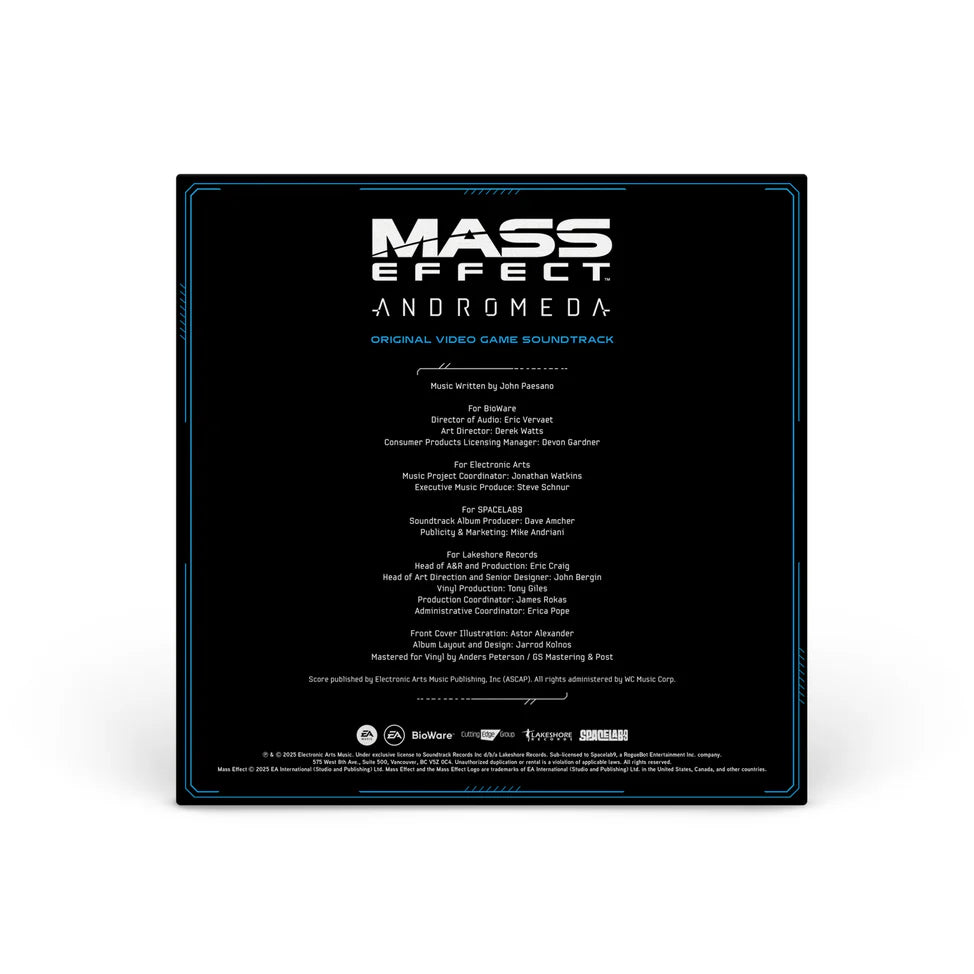 Mass Effect Andromeda: Original Video Game Soundtrack 3xLP