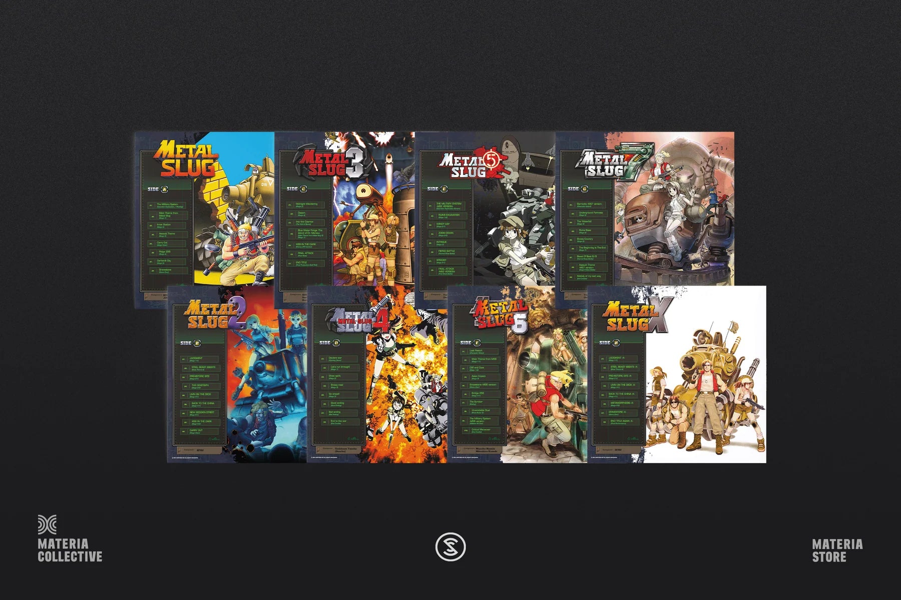 Metal Slug: 30th Anniversary (Original Game Selections) 4xLP Box Set