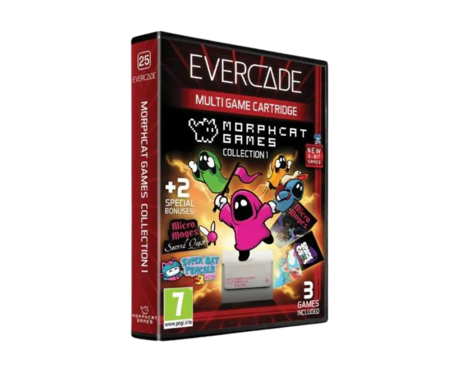 #25 Morphcat Collection 1 - Evercade Cartridge