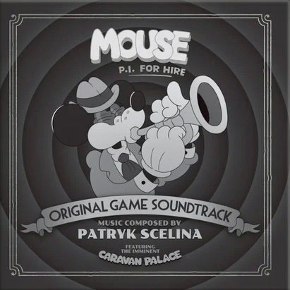 Square album cover artwork for the 'Mouse P.I.