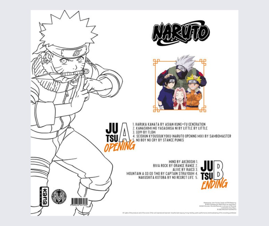 NARUTO LP (Best Collection - Standard Edition) | Microids Records