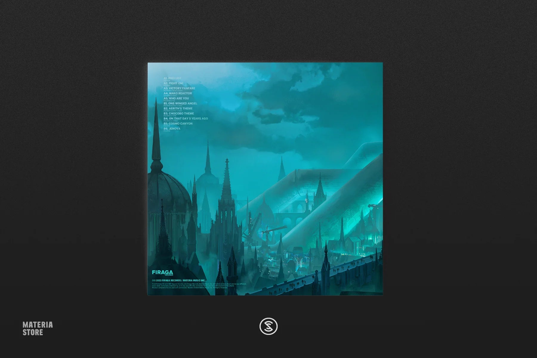 One Beat Angel FFVII Vinyl LP