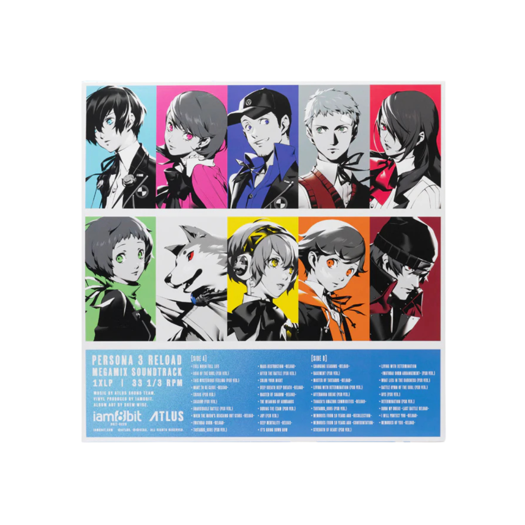 Persona 3 Reload Megamix Vinyl Soundtrack