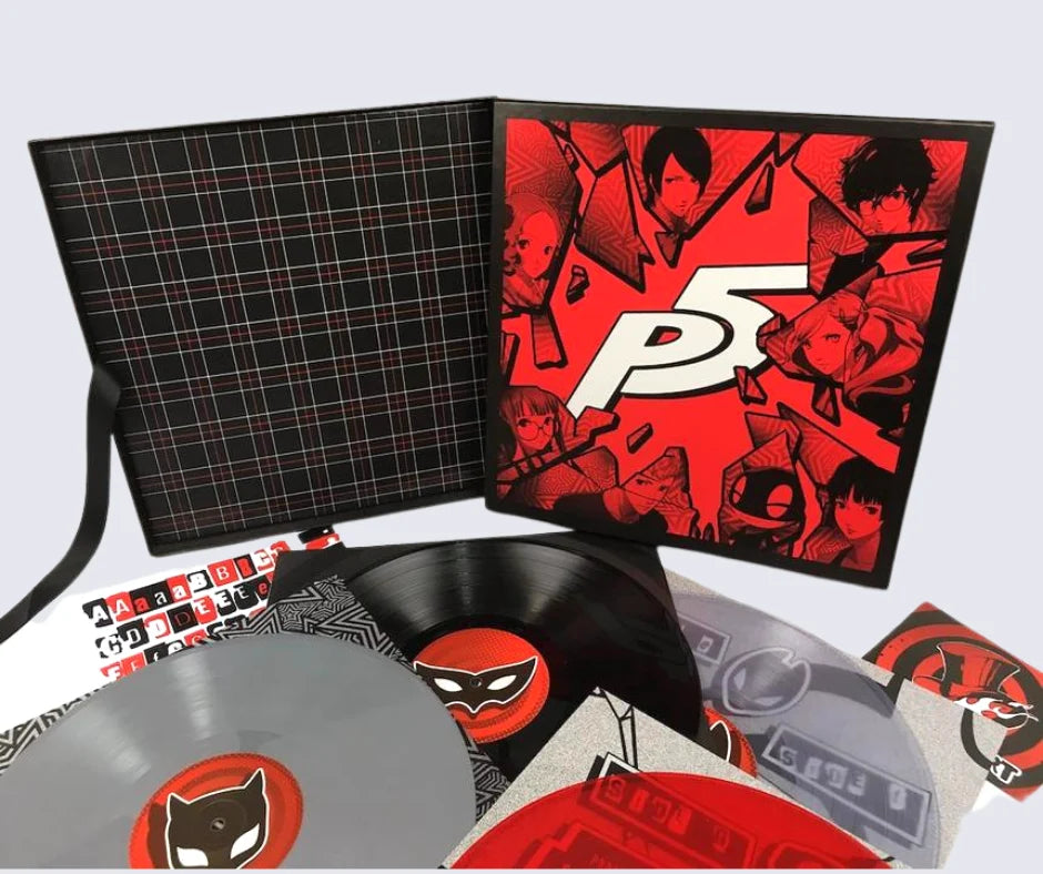 Persona 5 Vinyl Soundtrack | iam8bit | PixelCrib