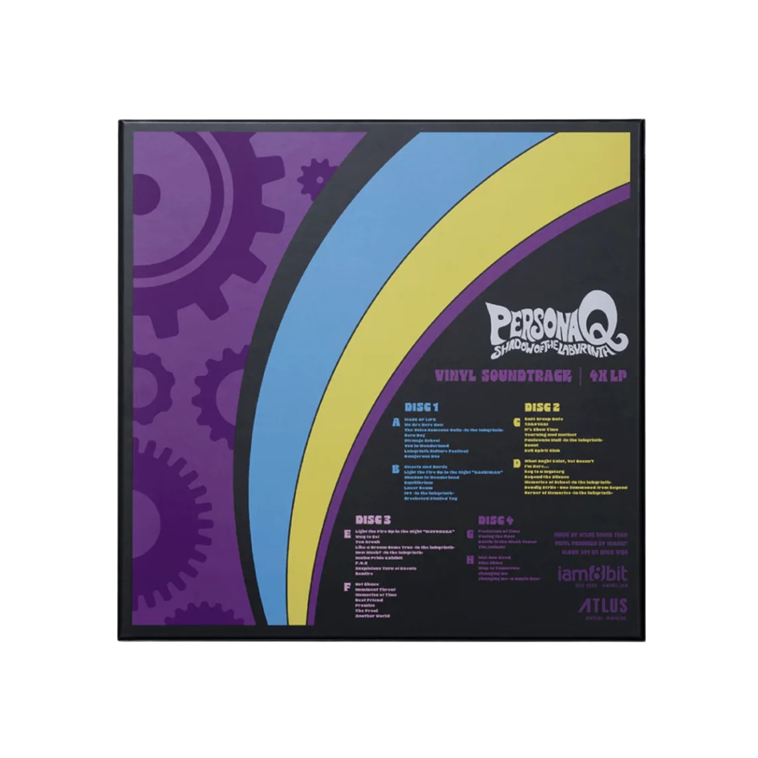 Persona Q: Shadow of the Labyrinth 4xLP