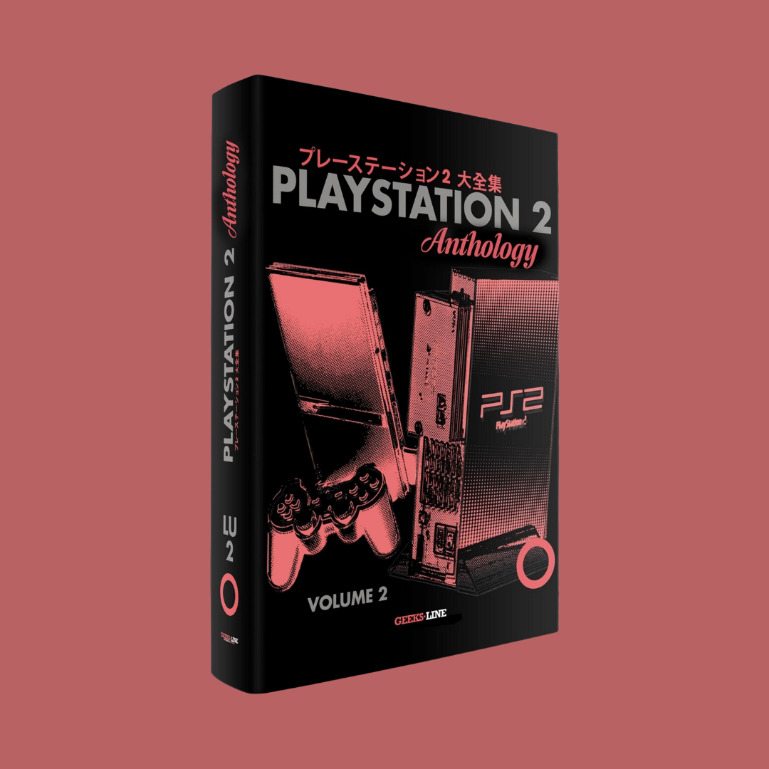 PlayStation 2 Anthology Volume 2 book on a red background