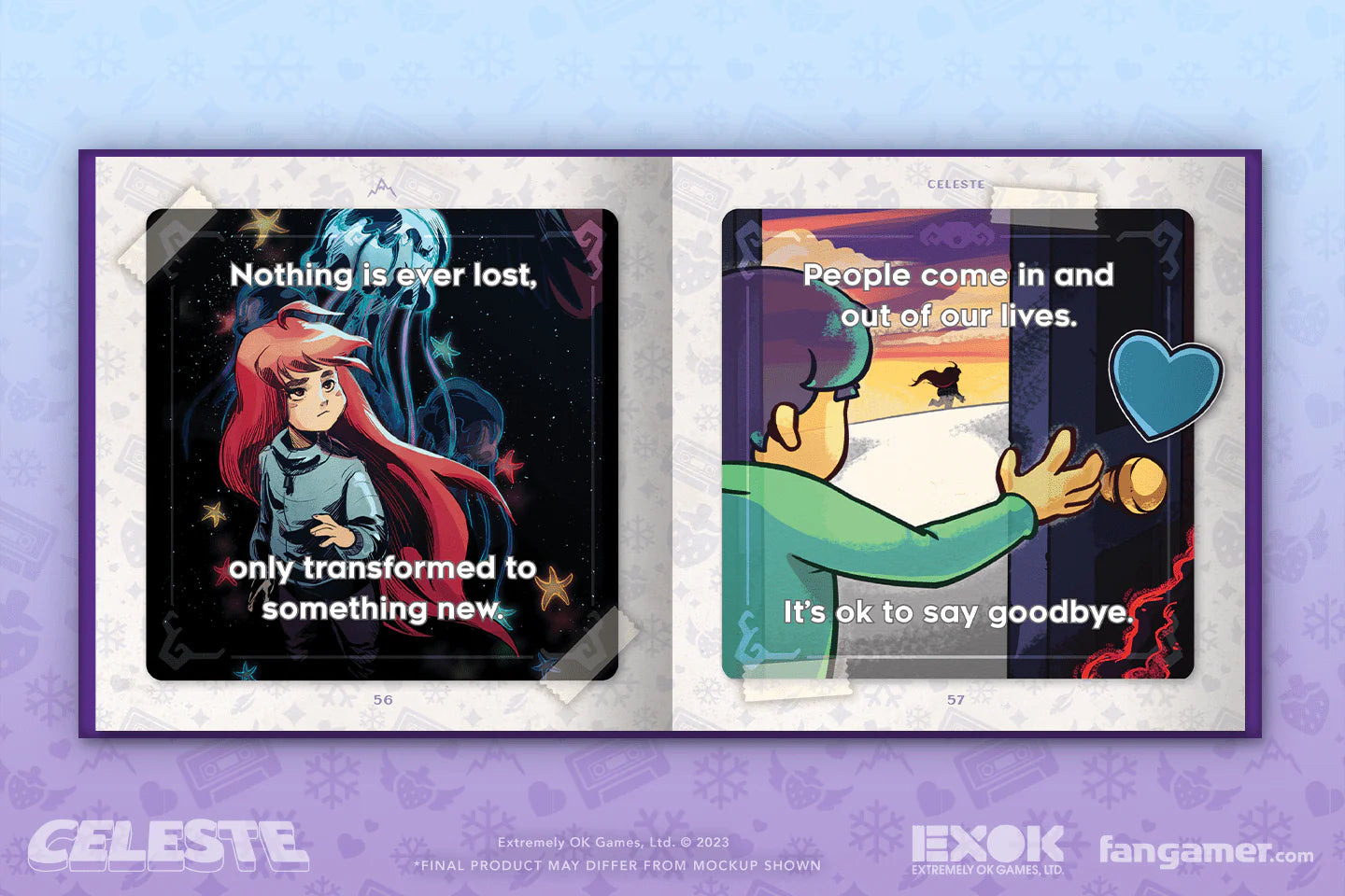 Reflection Art Album and Journal Set (Celeste)