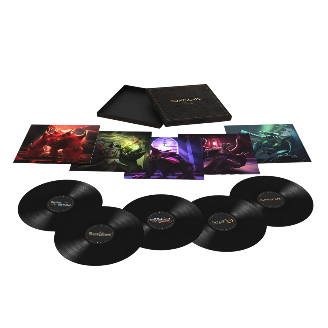 RuneScape: 25 Years Deluxe 5xLP Box Set