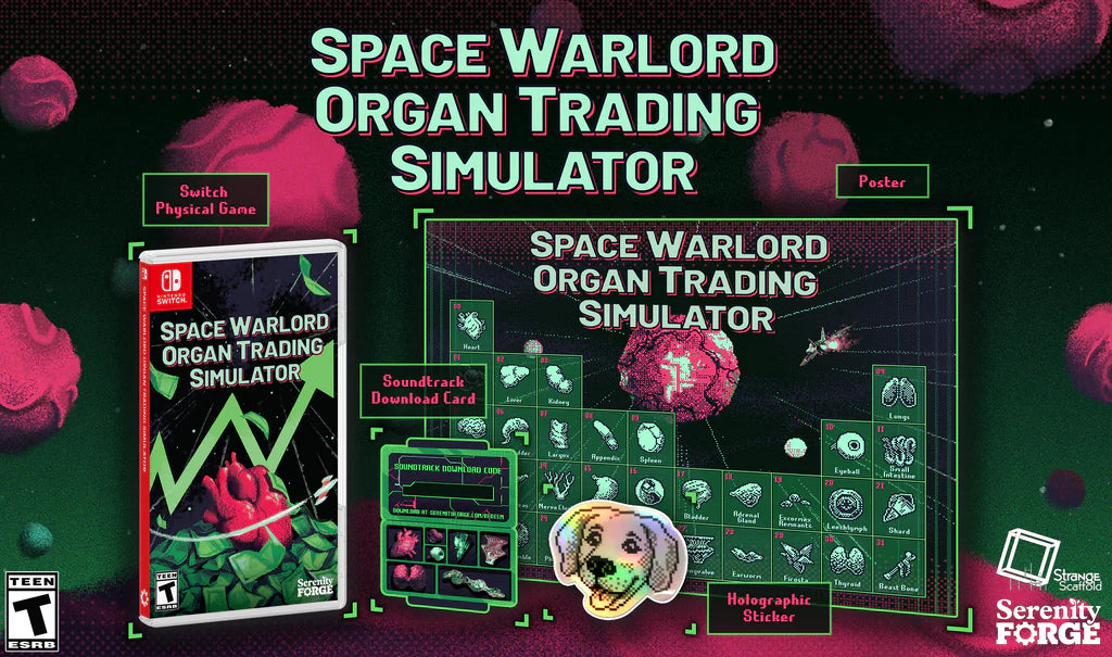 Space Warlord Organ Trading Simulator-Premium Physical Edition for Nintendo Switch