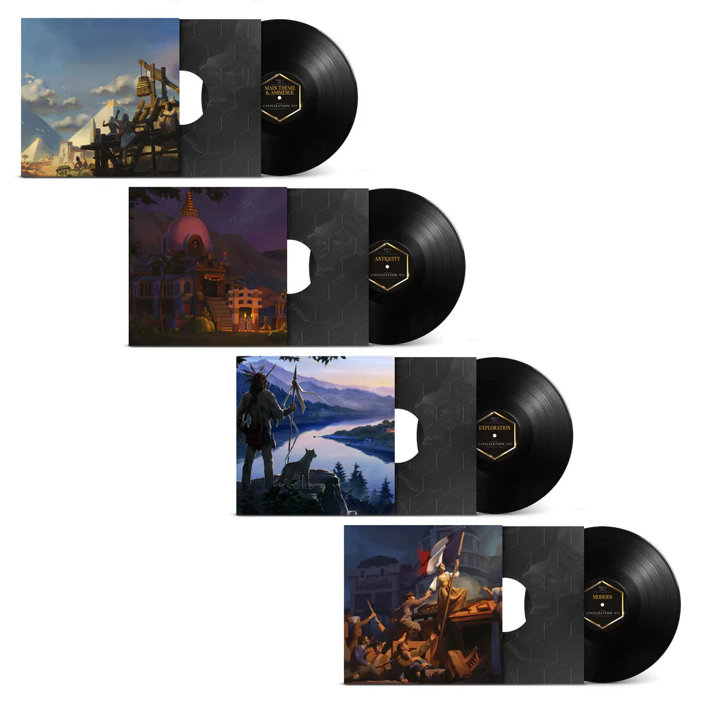 Sid Meier's Civilization VII Deluxe 4xLP Box Set
