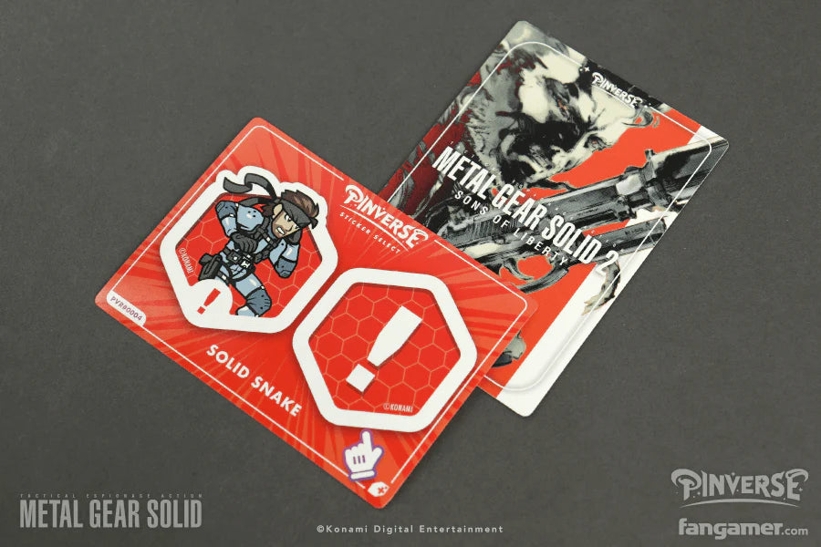 Solid Snake Pin Pack