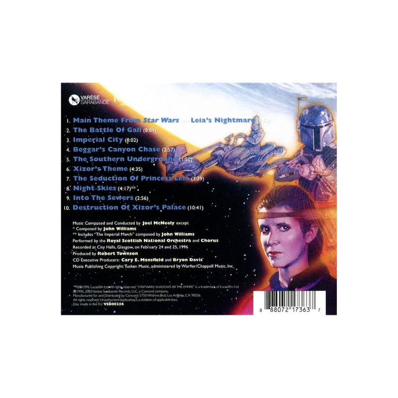 Star Wars: Shadows of the Empire (Compact Disc)