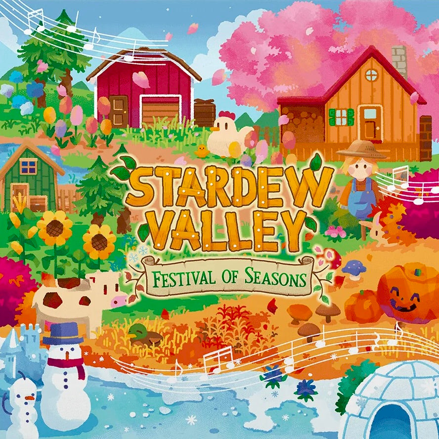Stardew Valley: Festival of Seasons 2xLP